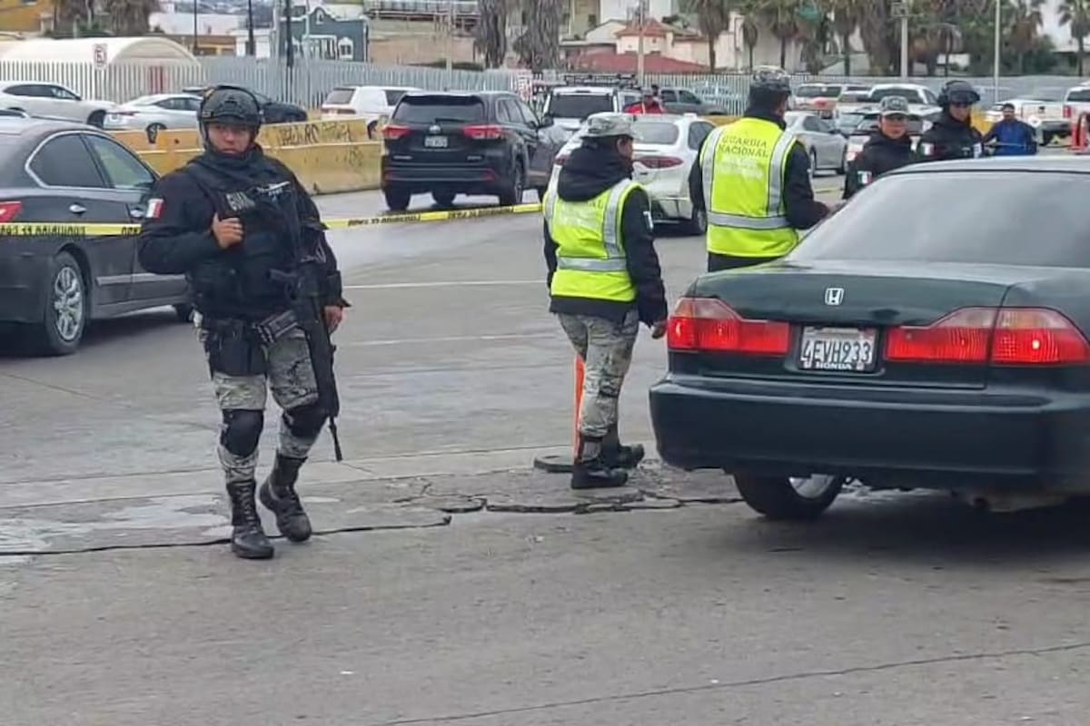 Continúa operativo en cruce de San Ysidro
