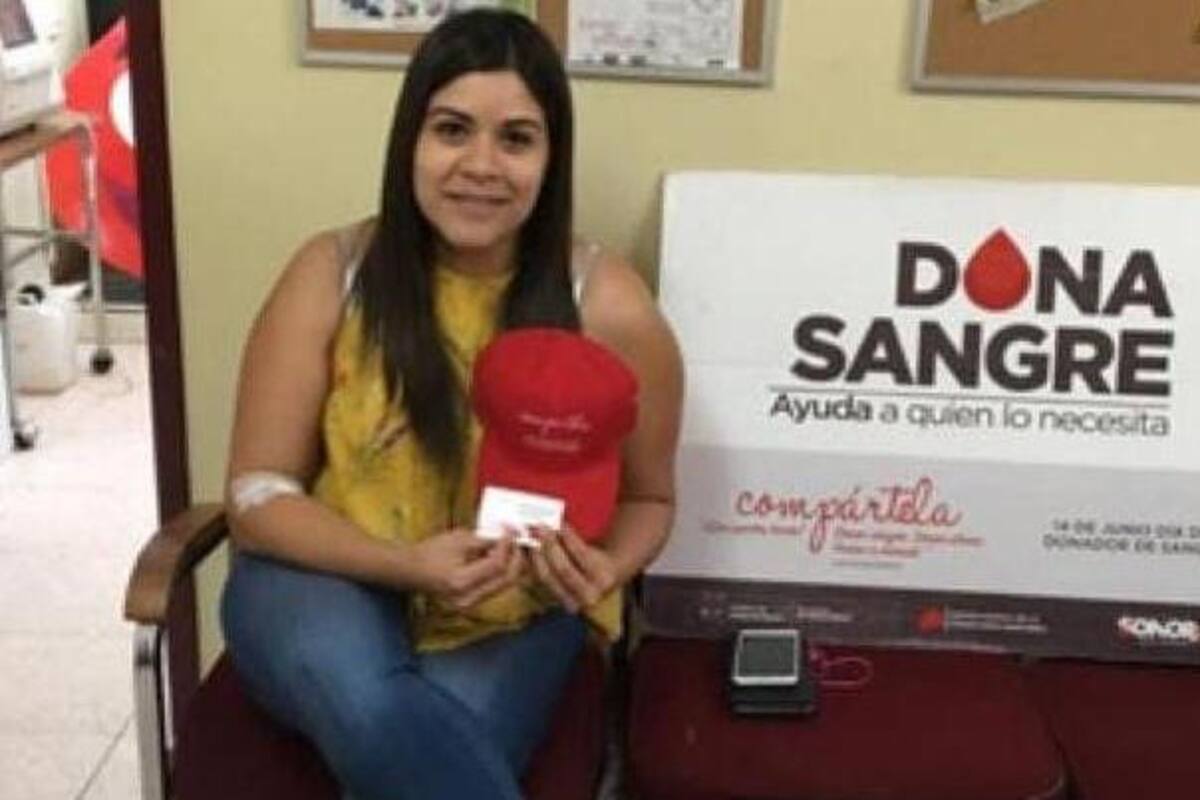 "Donar sangre para mí es dar una esperanza": Alejandra Guerrero, donadora voluntaria