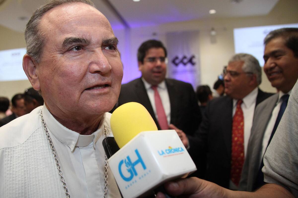 Reportan que Obispo está intubado, grave pero en mejoría