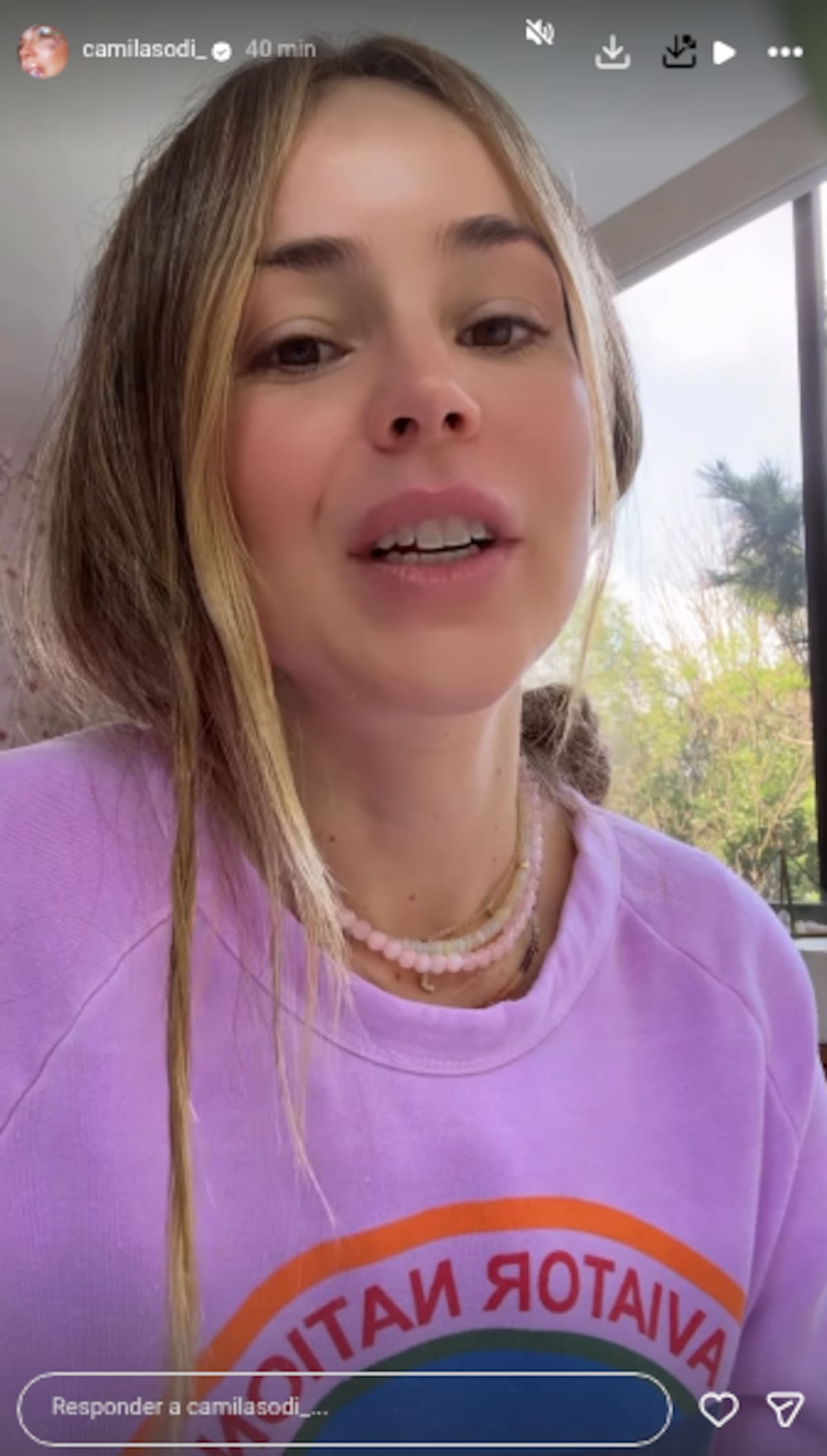 Camila Sodi revela que fue hospitalizada y sometida a una histerectomía