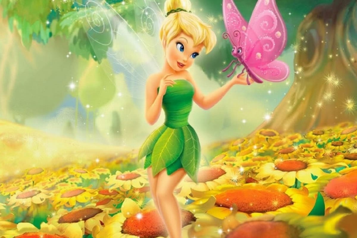 Así se vería Tinker Bell si fuera un hada del mundo real según la IA