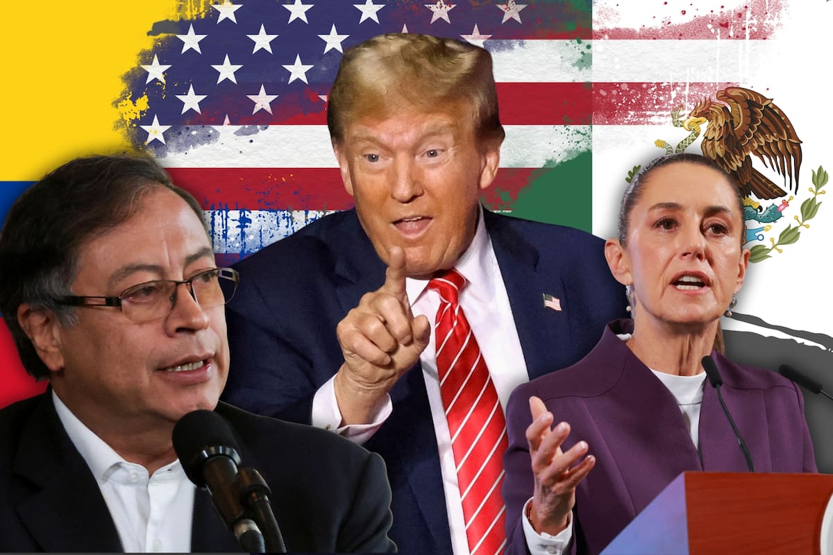 Trump abre la puerta a operaciones antidrogas en México y Colombia mientras crece la tensión con Venezuela