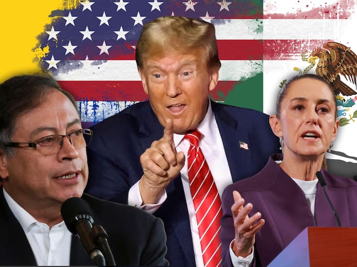 Trump abre la puerta a operaciones antidrogas en México y Colombia mientras crece la tensión con Venezuela