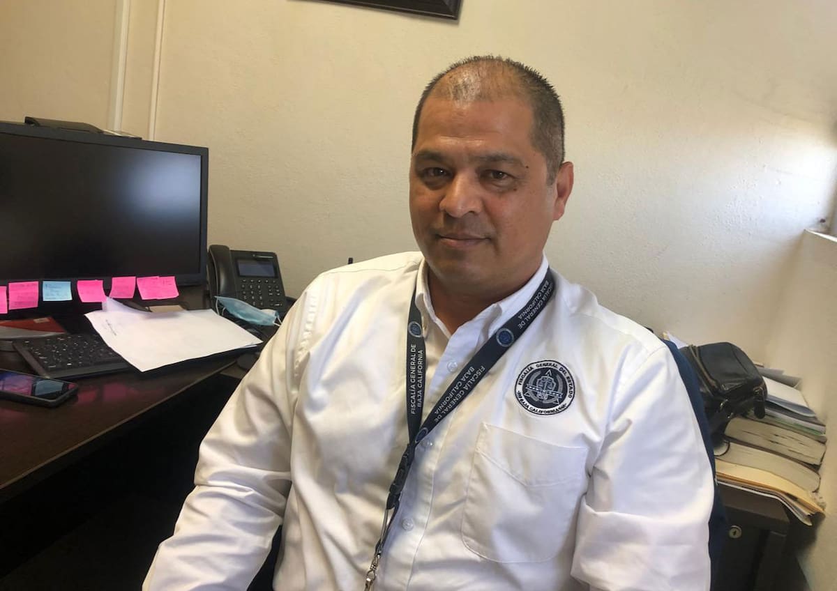 Arturo Mandujano Quezada, fiscal regional de Rosarito.