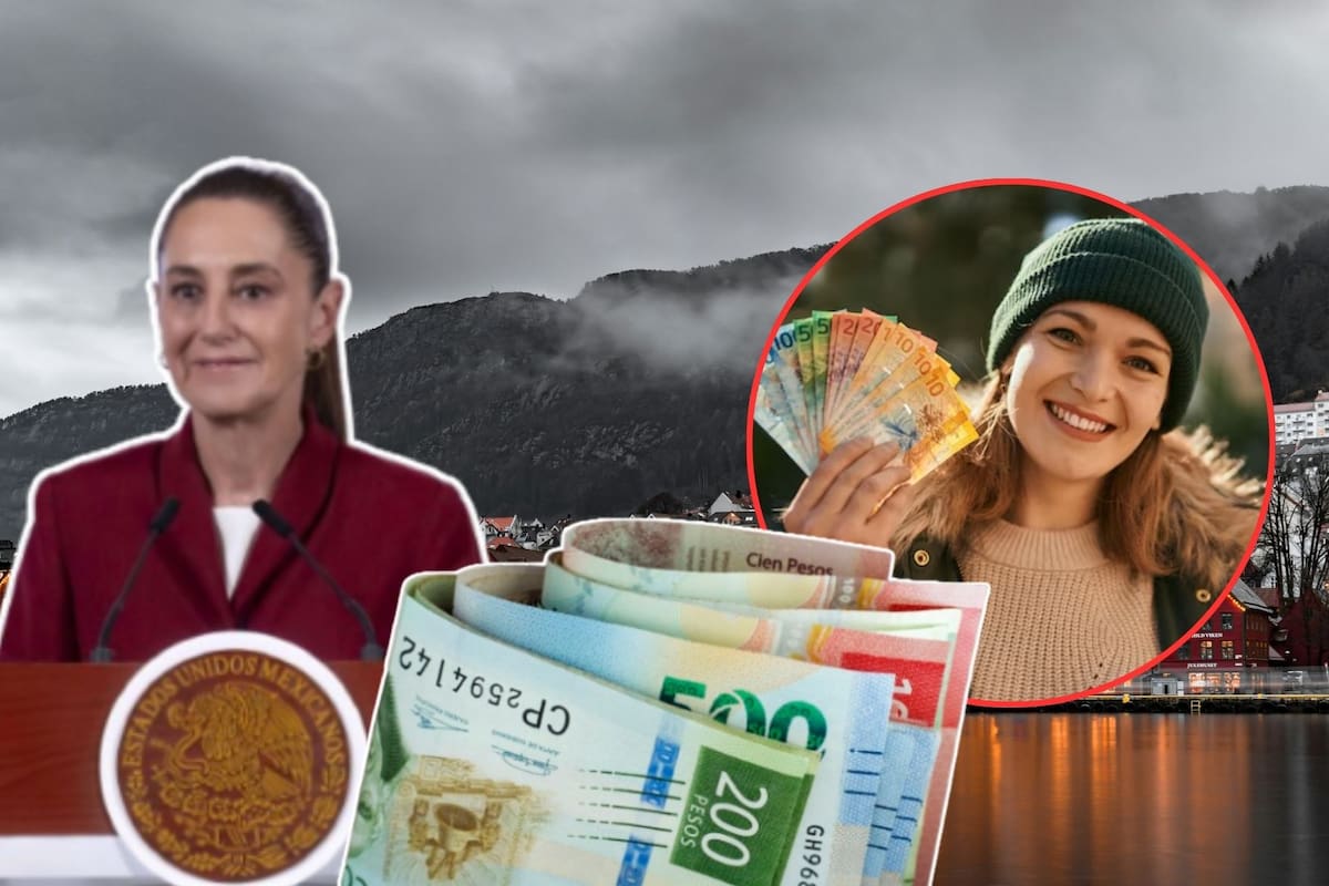 ¿Adiós al efectivo en 2026? Claudia Sheinbaum impulsa pagos digitales mientras Noruega, el país que menos usa billetes, multa a quien los rechace