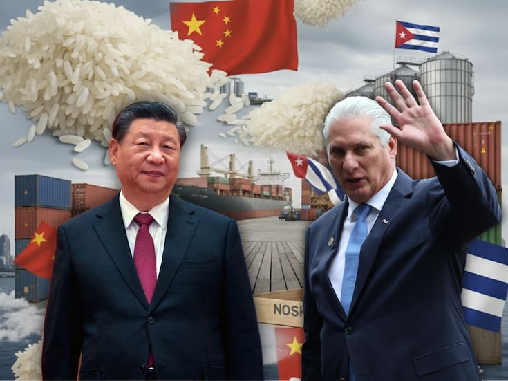 China envía 4 800 toneladas de arroz a Cuba como ayuda de emergencia ante la crisis de importaciones de alimentos