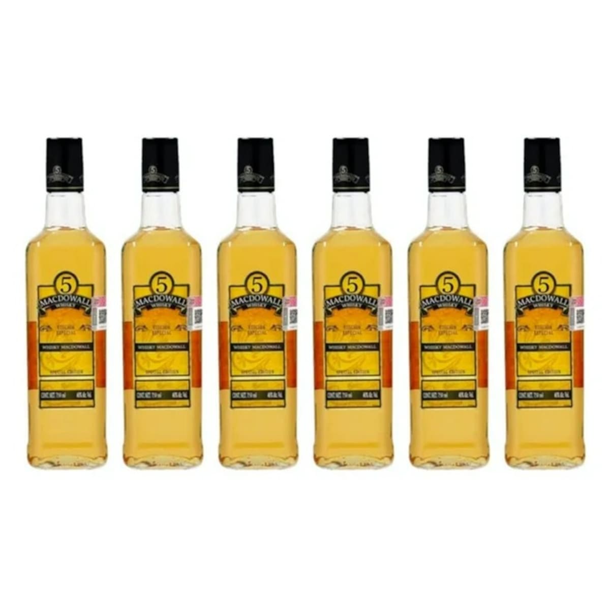 El whisky MacDowall 5, la opción recomendada por Profeco por menos de $130.