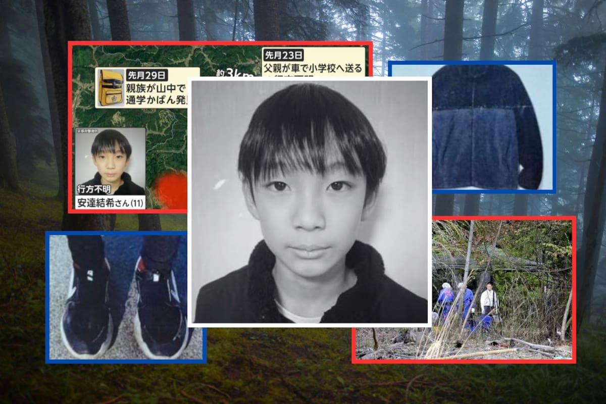 Yuki Adachi fue localizado sin vida a 2 kilómetros de su escuela tras encontrar sus pertenencias días antes en distintas zonas; autoridades registraron la casa del menor e iniciaron una investigación por posible abandono de cadáver
