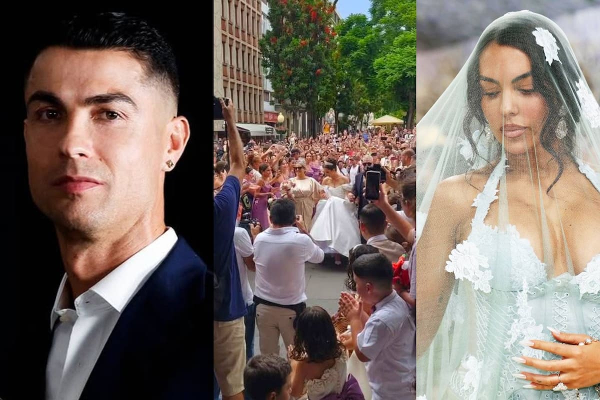 Cientos de fans acudieron a una boda equivocada al creer que Cristiano Ronaldo y Georgina se casaban en secreto