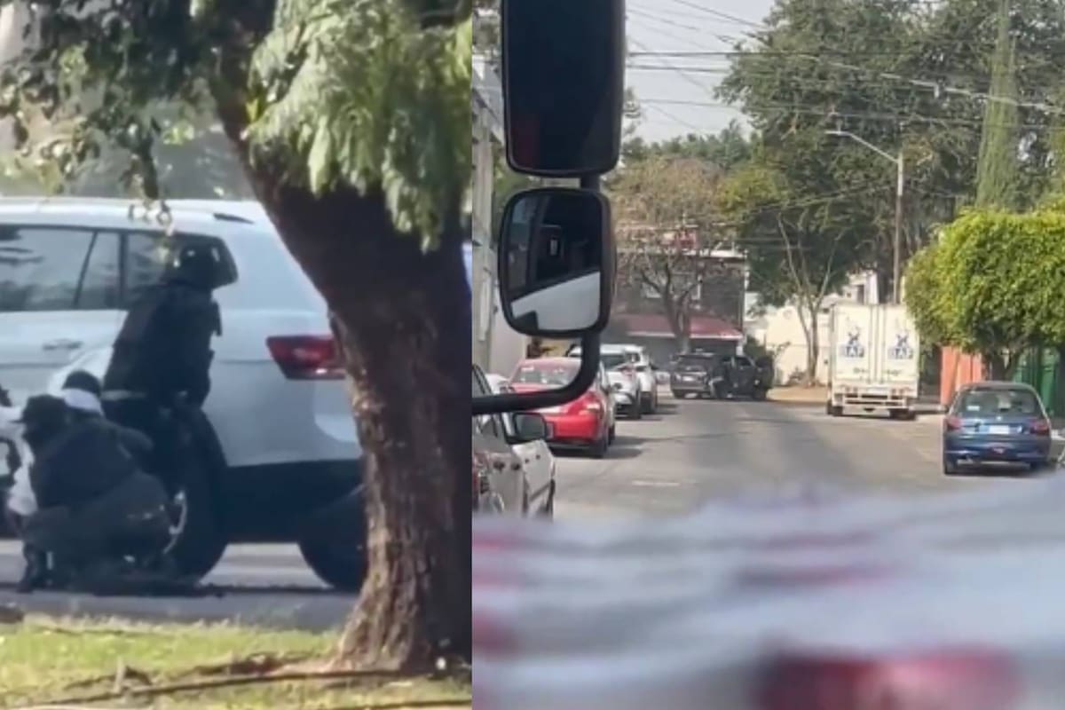 Tres fallecidos entre ellos un comerciante y al menos cuatro heridos deja balacera en Guadalajara; autoridades revelan que se encuentran en el sitio casquillos de armas de grueso calibre