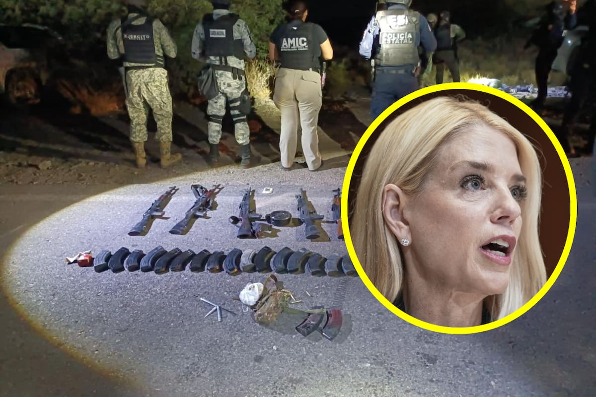 Pam Bondi contraataca a Jack Reed, quien afirma que “no está haciendo nada” para impedir que las pandillas mexicanas obtengan armas estadounidenses