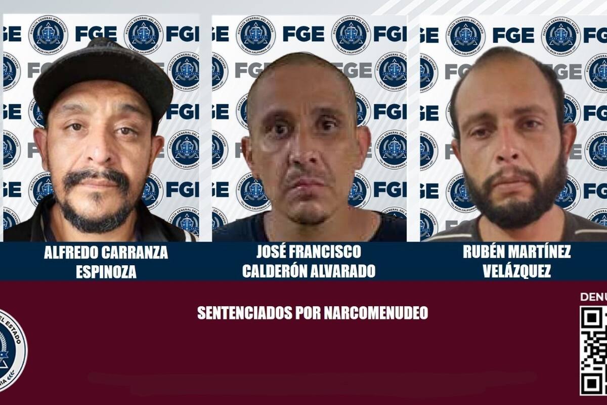 Policiaca Tijuana: sentencia a tres por delitos contra la salud