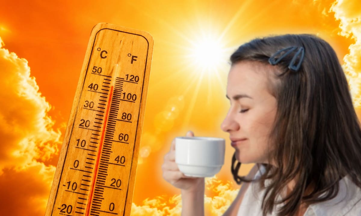 El mito es real: tomar café, té o caldos calientes sí ayuda a refrescarte porque disipa el calor corporal mediante la evaporación del sudor, pero debes evitar este método en climas húmedos para no deshidratarte | Magnific