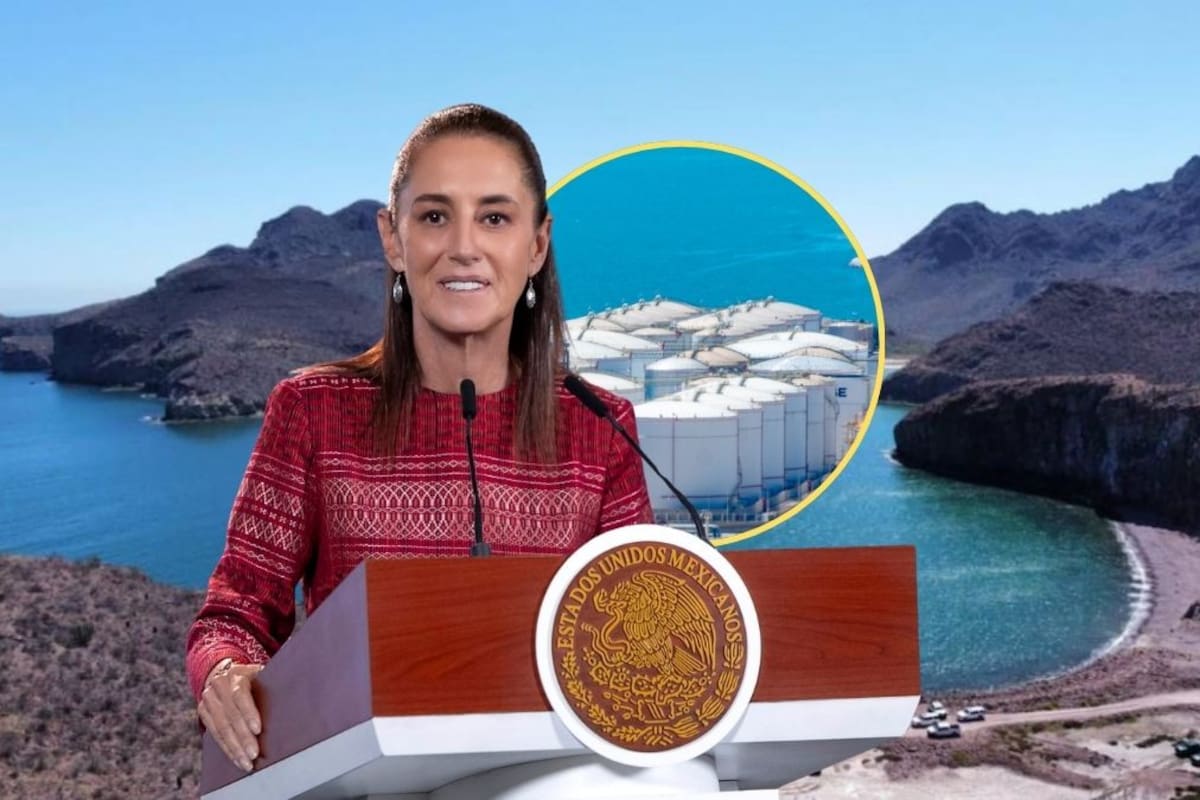 Sheinbaum descarta daño ambiental por la planta de gas natural Amigo GNL en Guaymas, Sonora, mientras dos suspensiones judiciales mantienen frenadas las obras