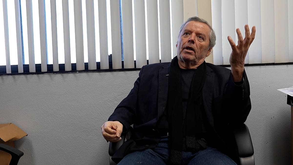 Marco Antonio Samaniego López - investigador del Instituto de Investigaciones Históricas de la Universidad Autónoma de Baja California (Fotos: Leonardo González)