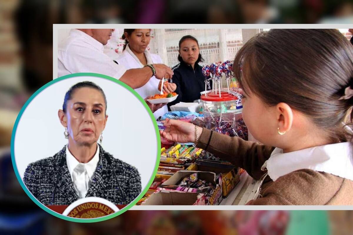 Claudia Sheinbaum habla sobre venta de comida chatarra en escuelas ¿continúa la iniciativa por prohibir estos alimentos?