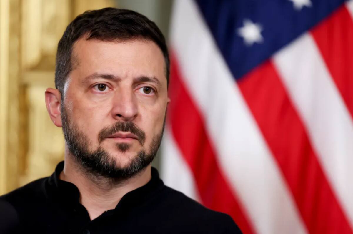 El presidente de Ucrania, Volodímir Zelenski, durante una visita a estados Unidos / EFE-Ting Shen-Pool