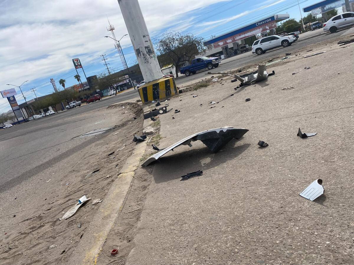 El probable responsable del accidente, registrado alrededor de las 04:16 horas de este domingo 25 de febrero, fue detenido en flagrancia delictiva.