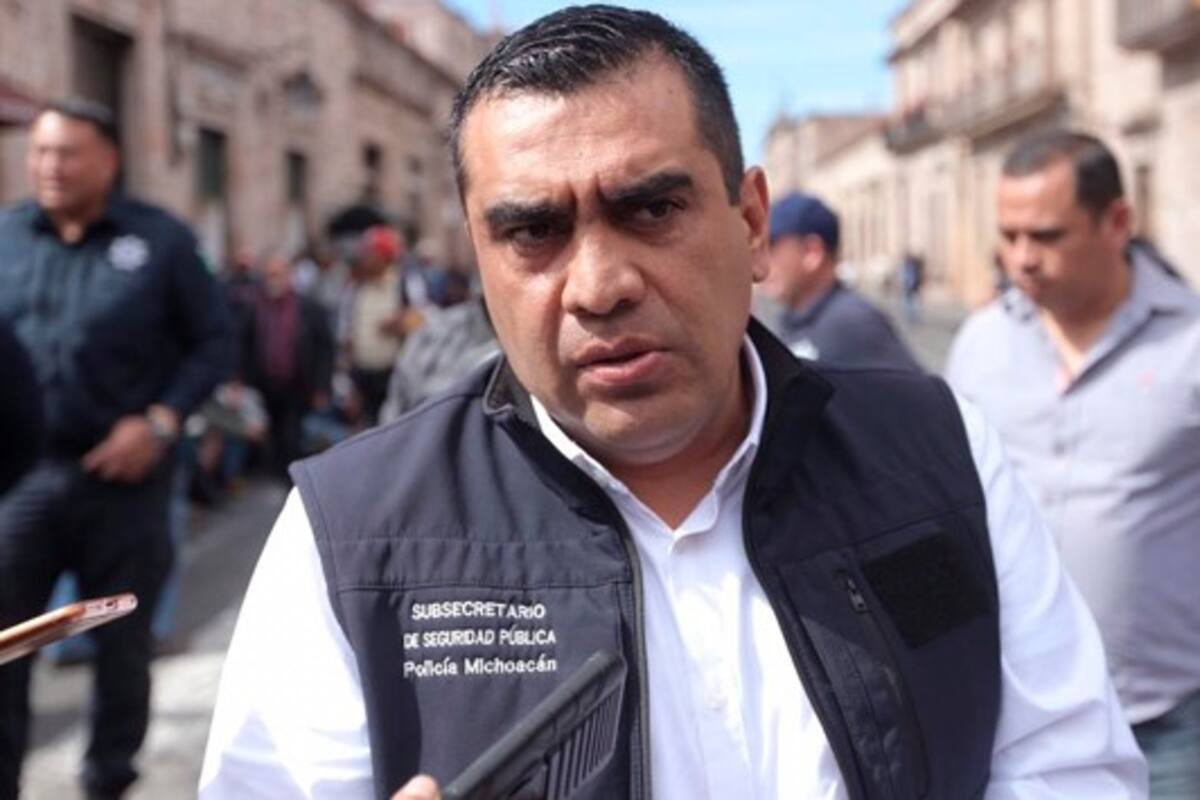 Deja su cargo subsecretario de SSP-Michoacán