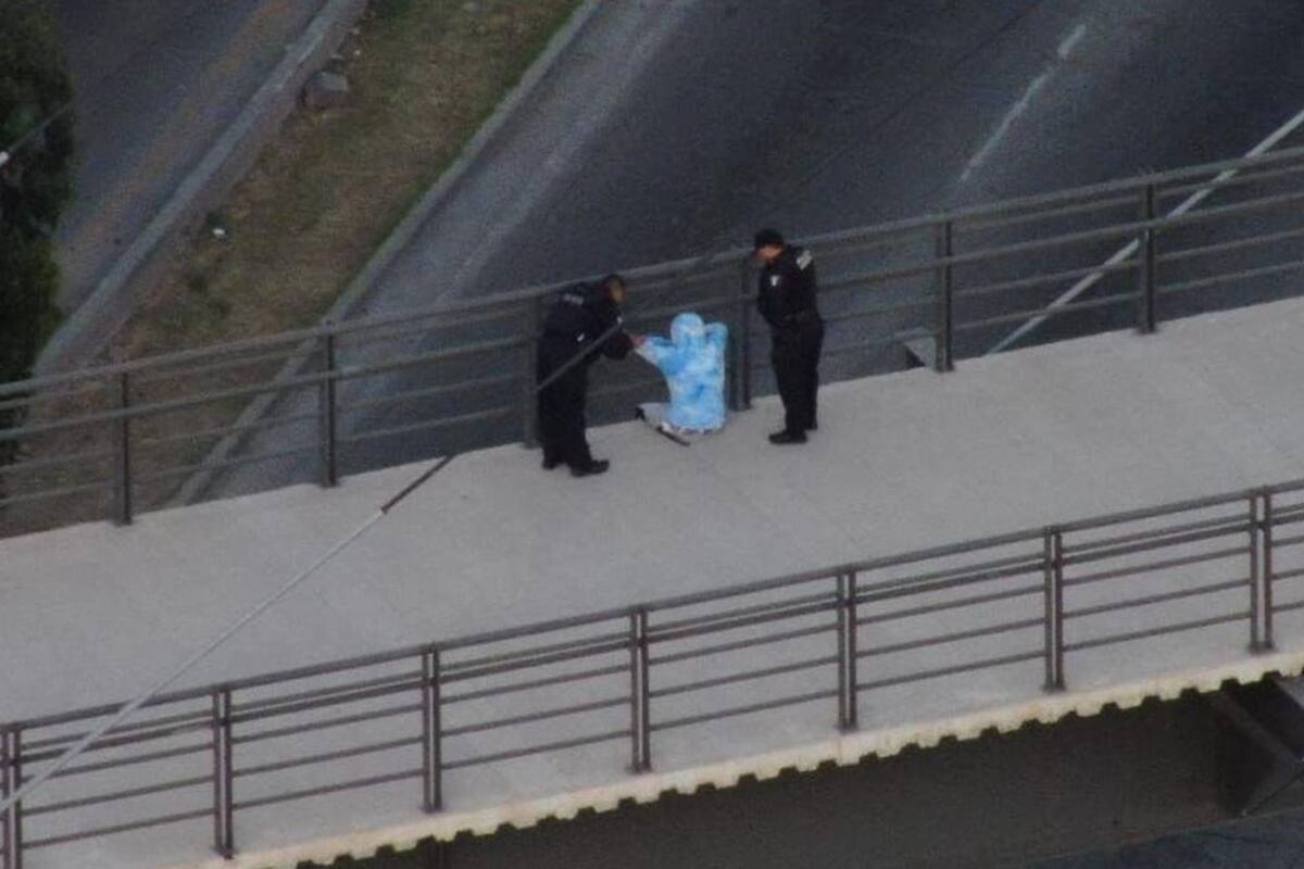 Drone de la Policía de Tijuana permite rescatar a persona que intentaba saltar de puente