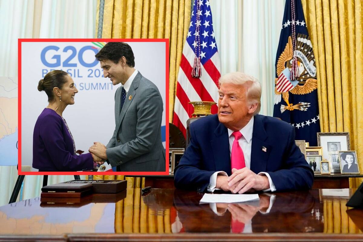 Donald Trump explica por qué dio “un pequeño respiro” de aranceles a México y Canadá