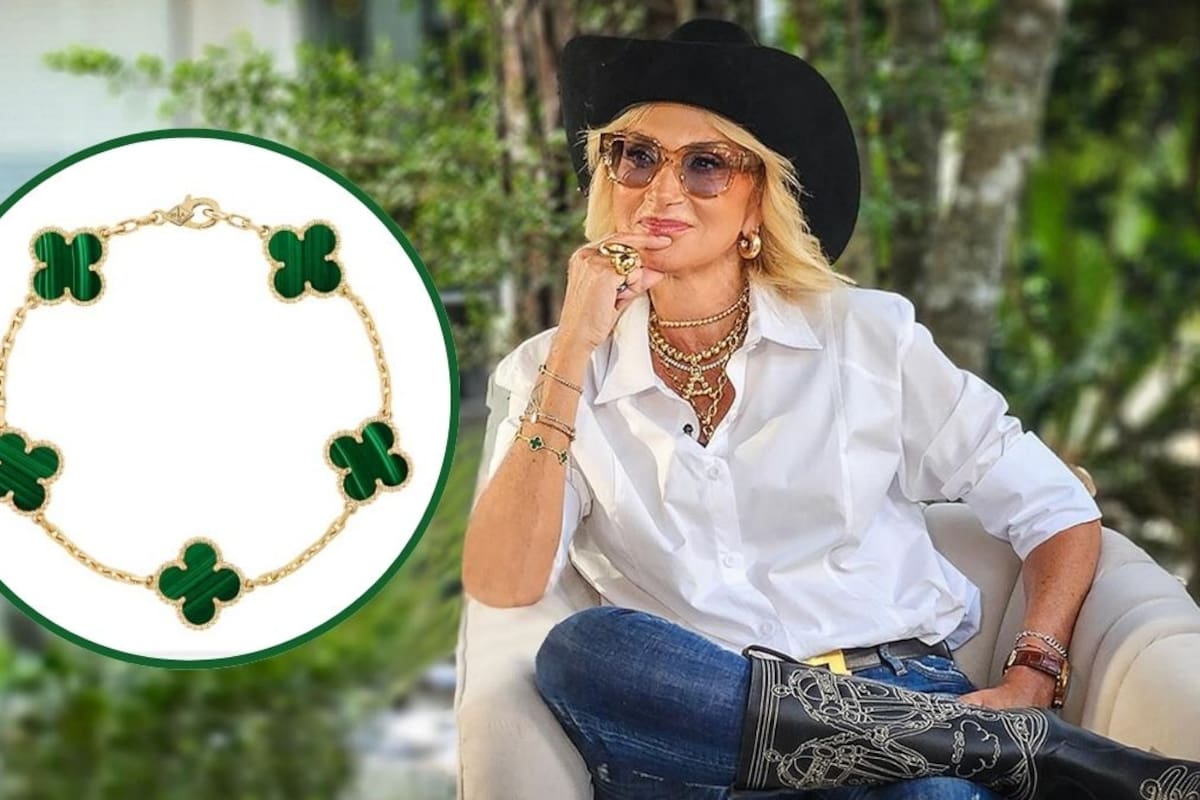 Esto cuesta la lujosa pulsera que Adela Micha usó en la entrevista con Christian Nodal