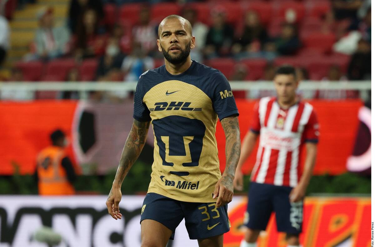 Dani Alves jugó por última ocasión en los Pumas del UNAM de la Liga MX.
