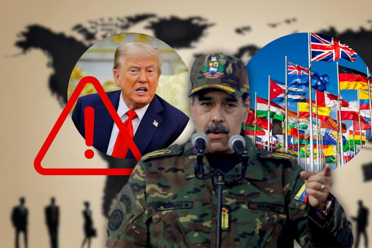 Venezuela moviliza apoyo internacional contra medida de EE.UU. que declara su espacio aéreo “cerrado”