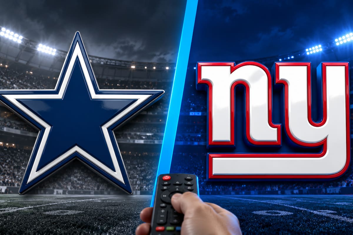 Cowboys vs Giants: ¿A qué hora y dónde ver EN VIVO el Sunday Night Football de la NFL?