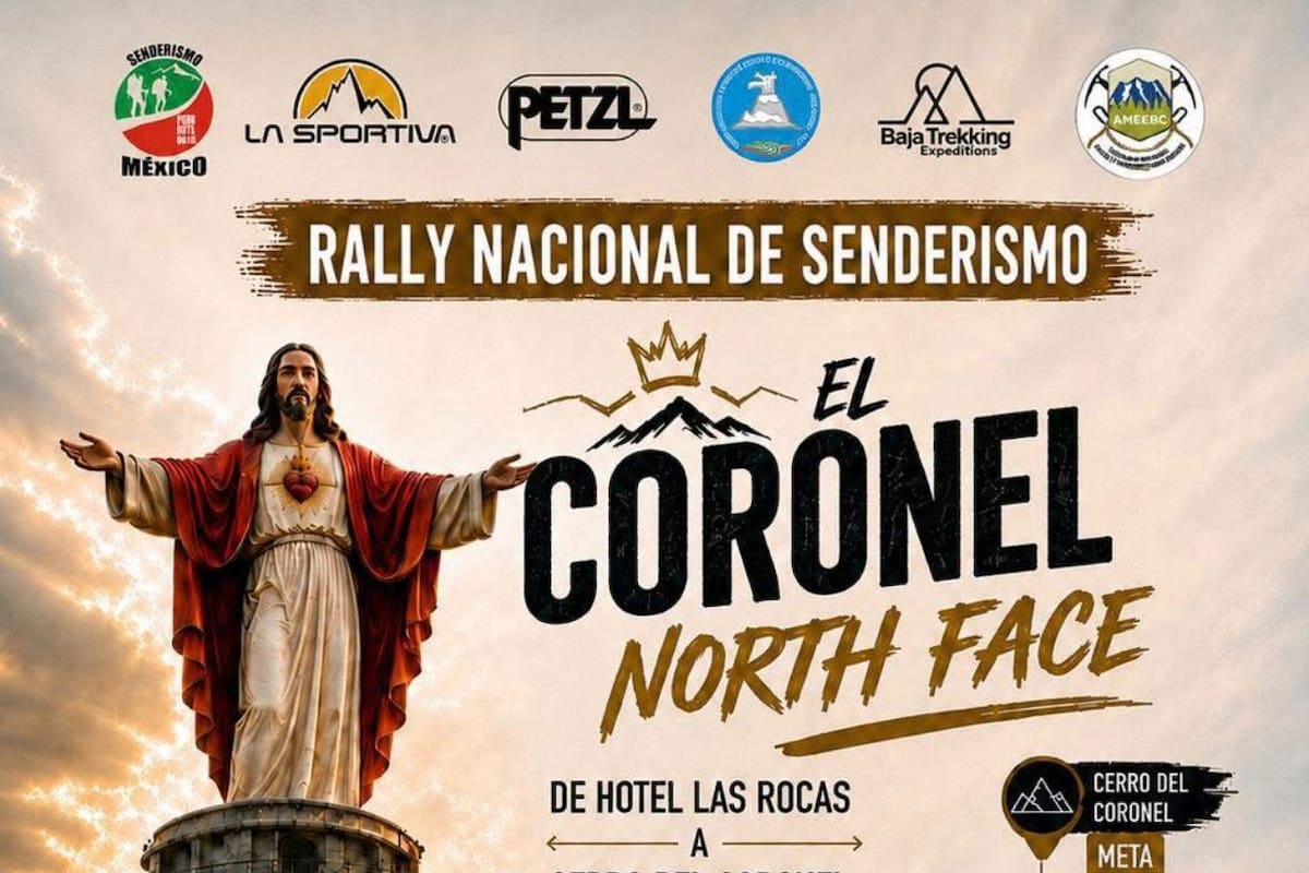Convocan al Rally Nacional de Senderismo 2026 en el Cerro El Coronel