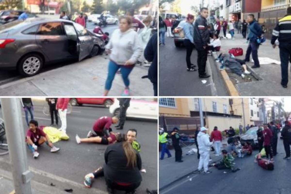 CDMX: Difunden foto de los que atropellaron a peregrinos en Tlalpan