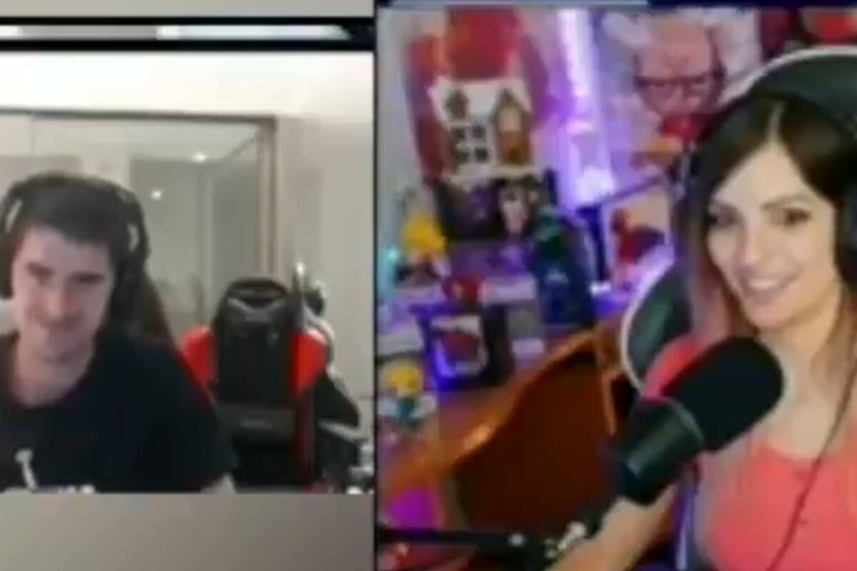 Cachan a Thiabaut Courtois coqueteando con la youtuber Cristinini y le hacen una fuerte broma
