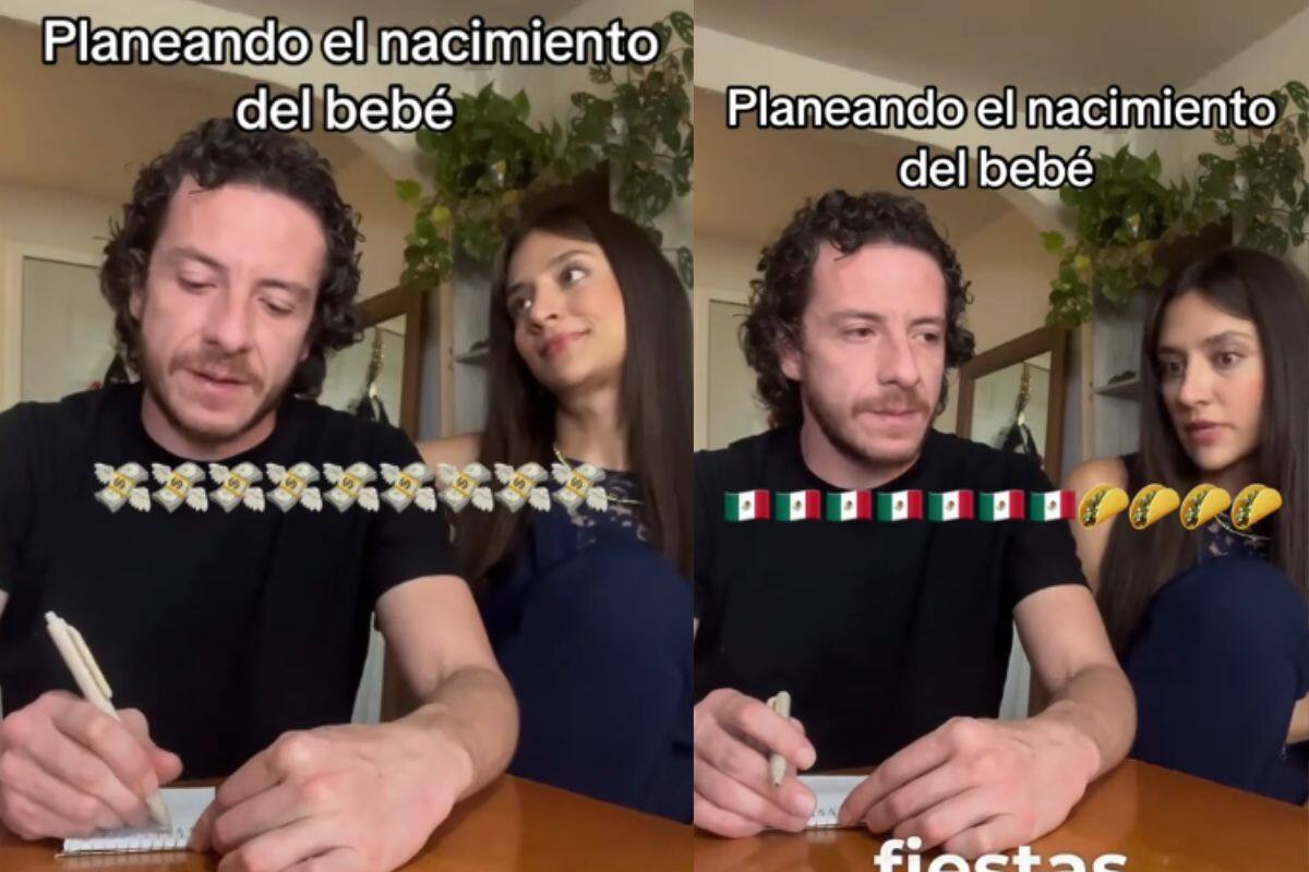 “Pareja planea el nacimiento de su bebé y concluye que es mejor esperar pues ningún mes es bueno