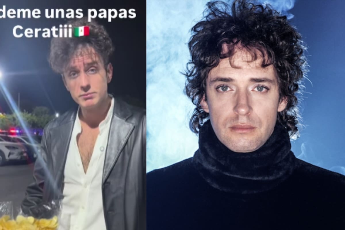 ¿Es su doble? Hombre se vuelve viral por parecerse a Gustavo Cerati de joven