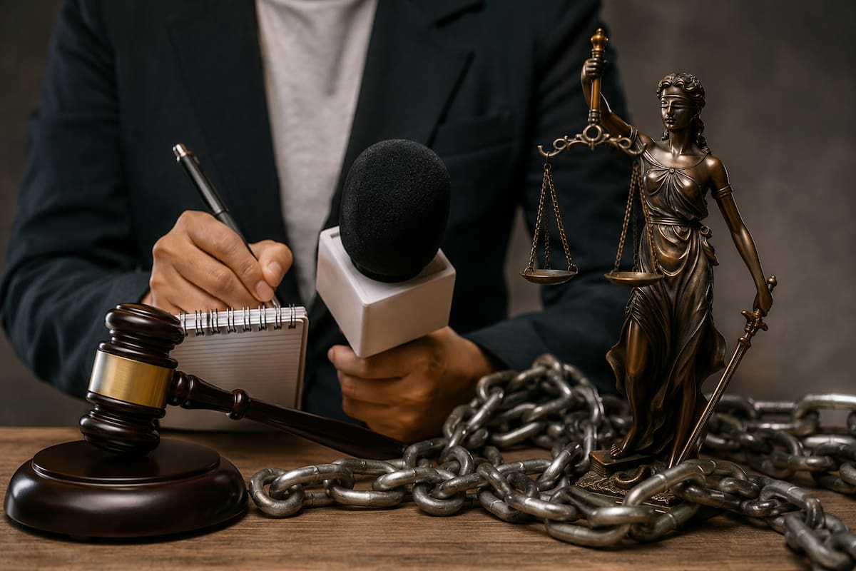 Delitos contra el honor siguen usándose contra periodistas en América Latina mediante demandas por injurias y calumnias que amenazan la libertad de expresión, especialistas advierten
