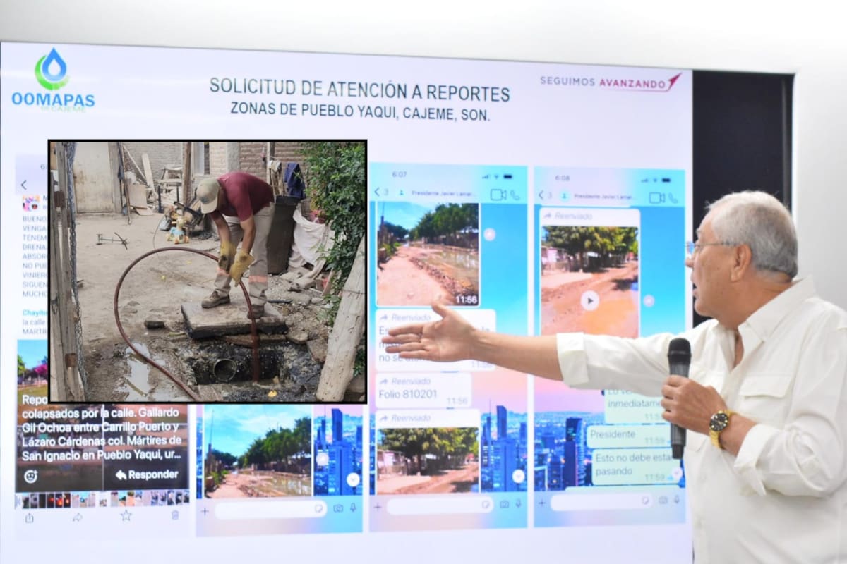 Atienden más de 200 reportes semanales, pero persiste rezago de hasta 900 en Cajeme