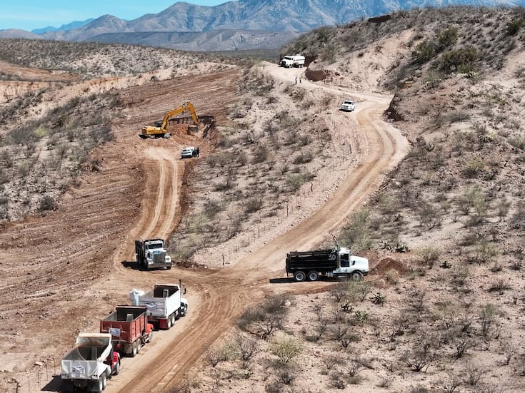 Sonora y Chihuahua conectados: 49% de avance en la carretera Bavispe-Nuevo Casas Grandes