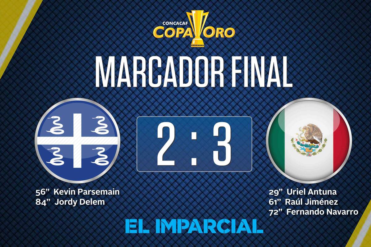 Así se vivió el México Vs Martinica