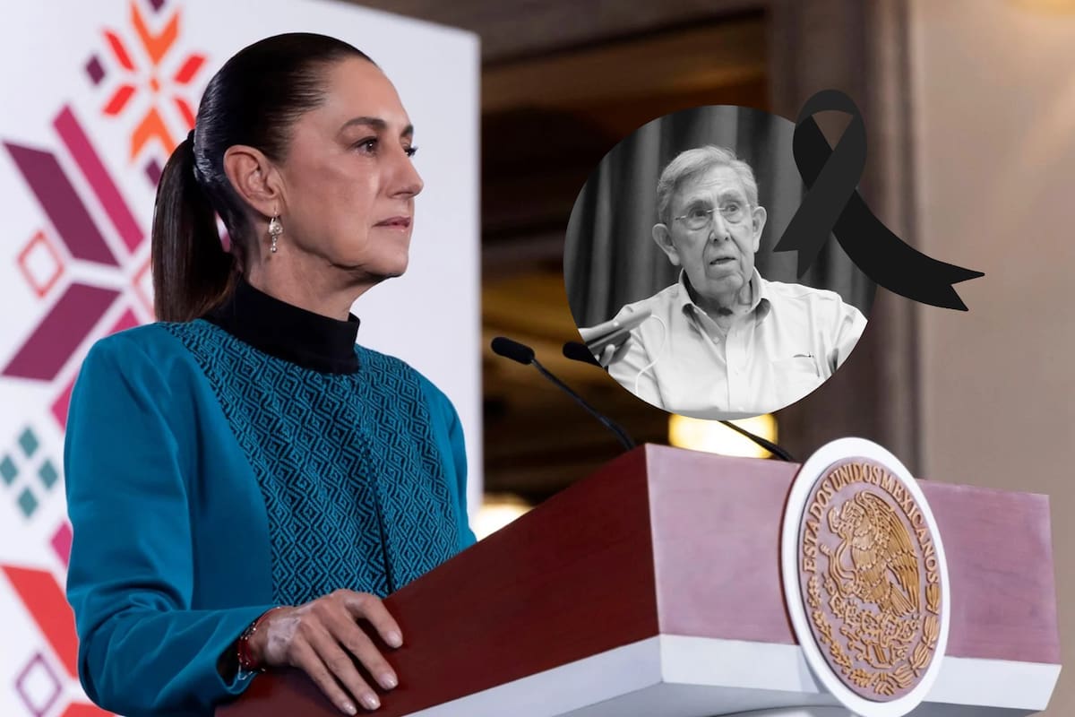 Claudia Sheinbaum lamenta muerte de Cuauhtémoc Cárdenas