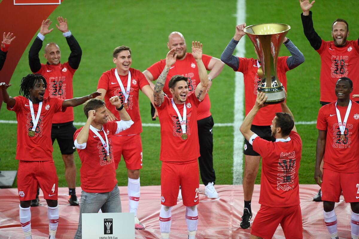 Red Bull Salzburg, primer campeón en Europa tras suspensión por pandemia