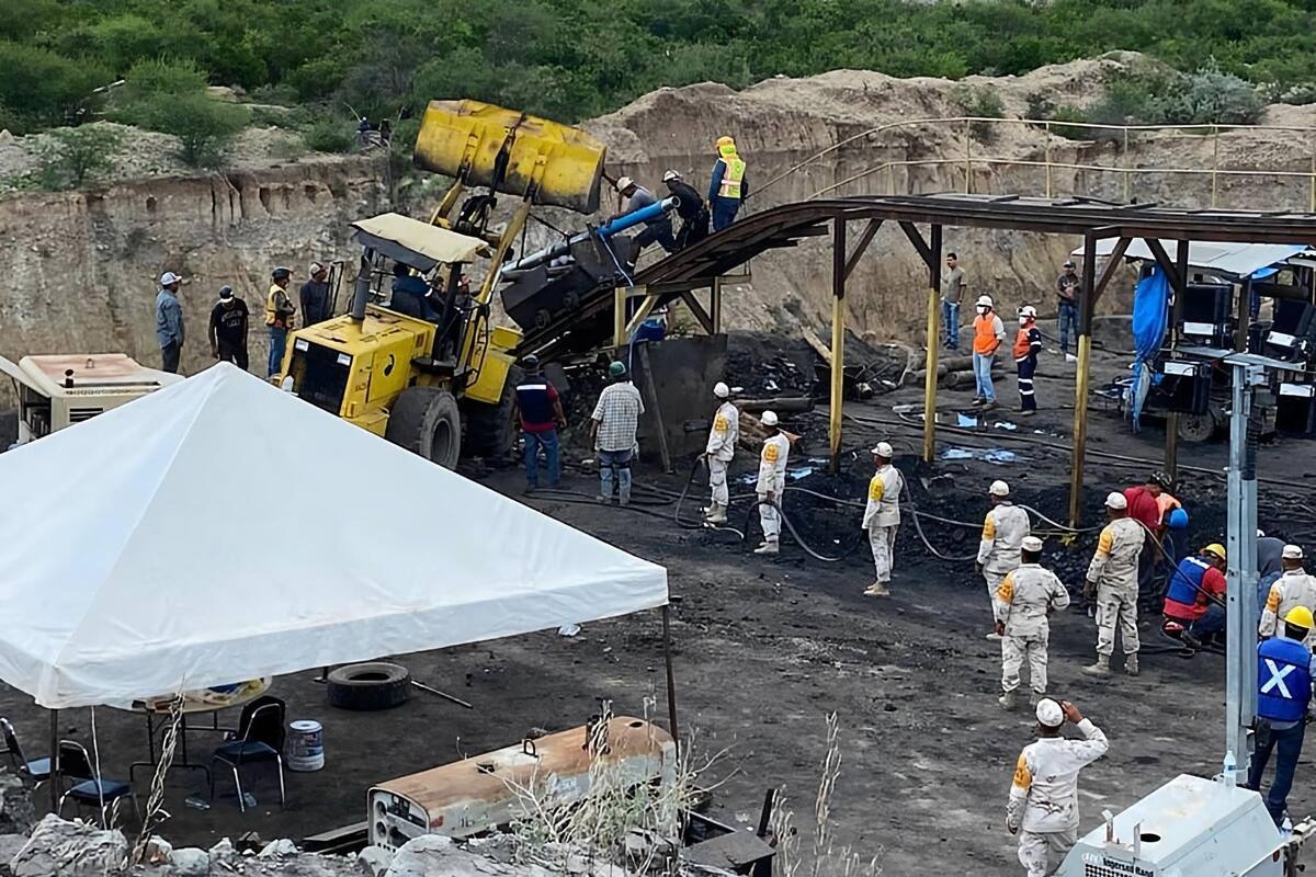 Entregan a familia equivocada el cuerpo del quinto minero rescatado en Coahuila