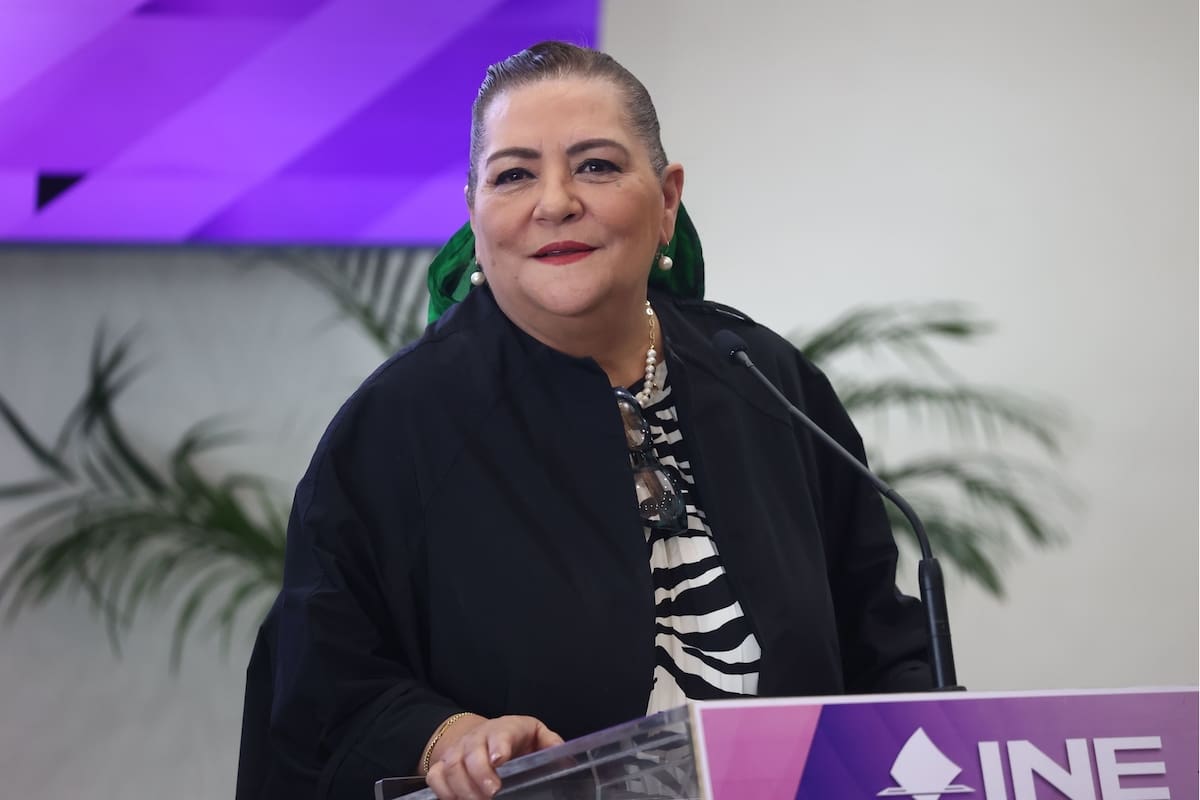 Guadalupe Taddei Zavala, presidenta del Instituto Nacional Electoral (INE). FOTO: BANCO DIGITAL