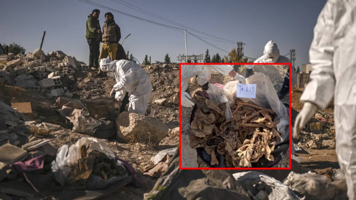 Fosas comunes en Siria revelan la magnitud de las atrocidades del régimen de Bashar al-Assad