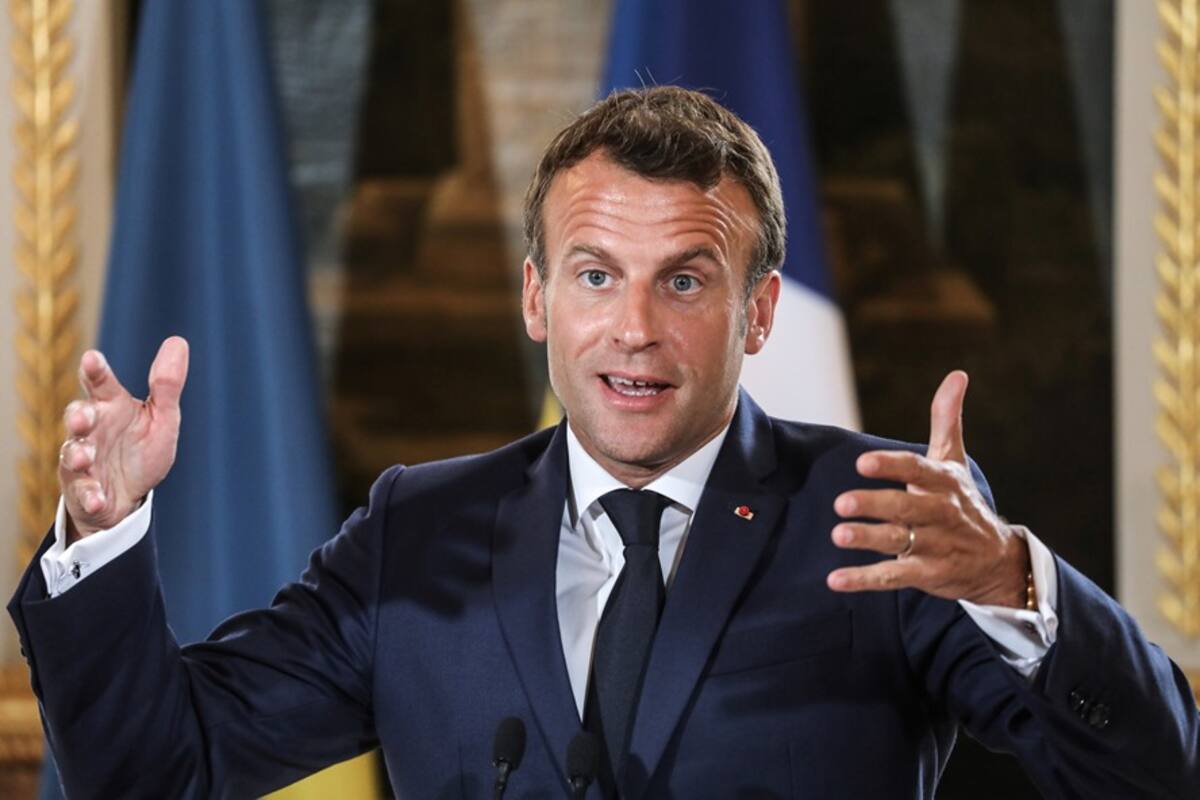 El presidente francés, Emmanuel Macron. / EFE-Ludovic Marin