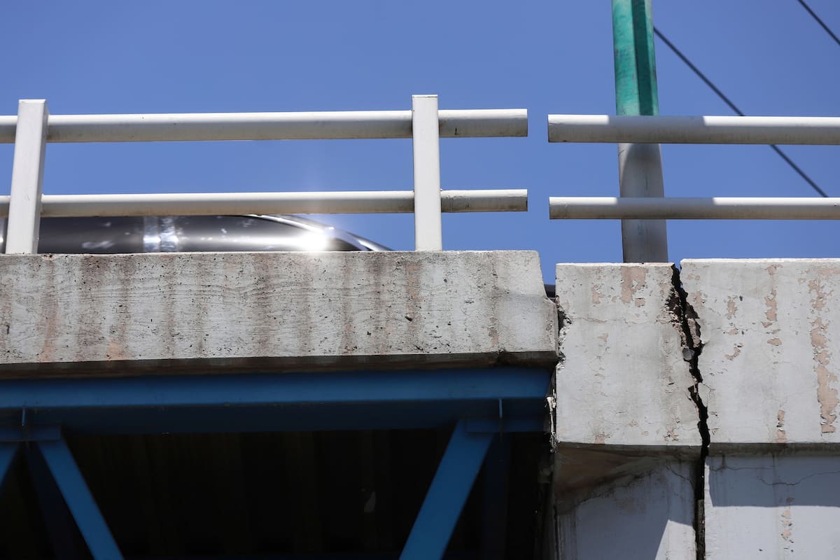 Inician dictamen estructural del "puente pando"