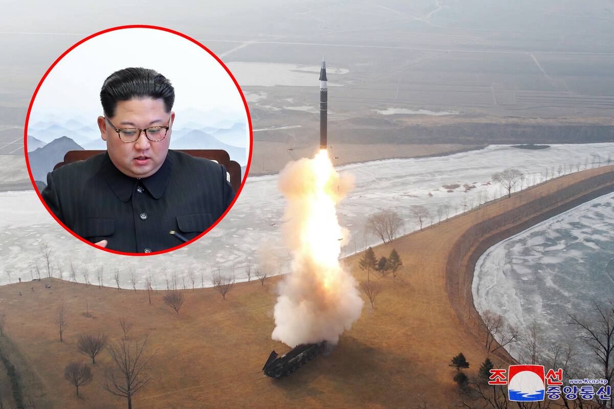 Kim Jong Un supervisa con éxito la prueba de un nuevo misil hipersónico en Corea del Norte