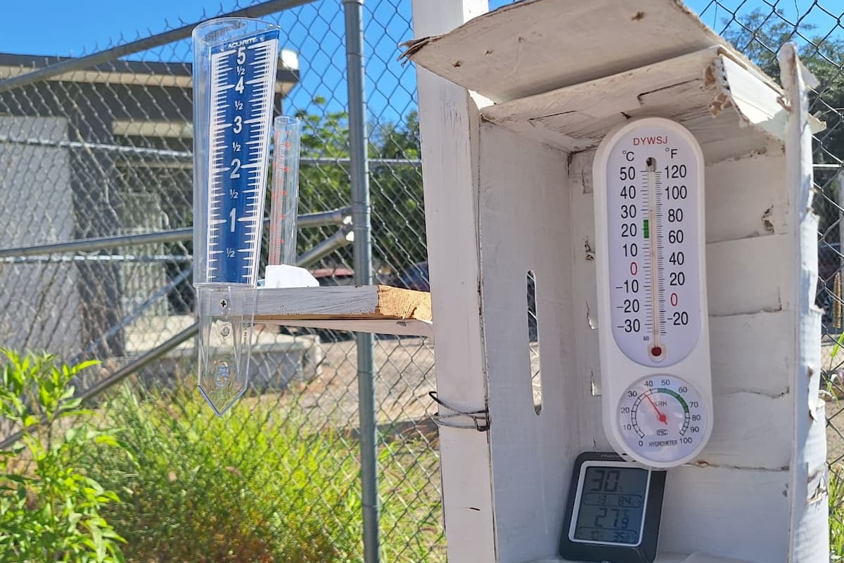 Docentes del Cobach VII crean estación meteorológica escolar en Hermosillo