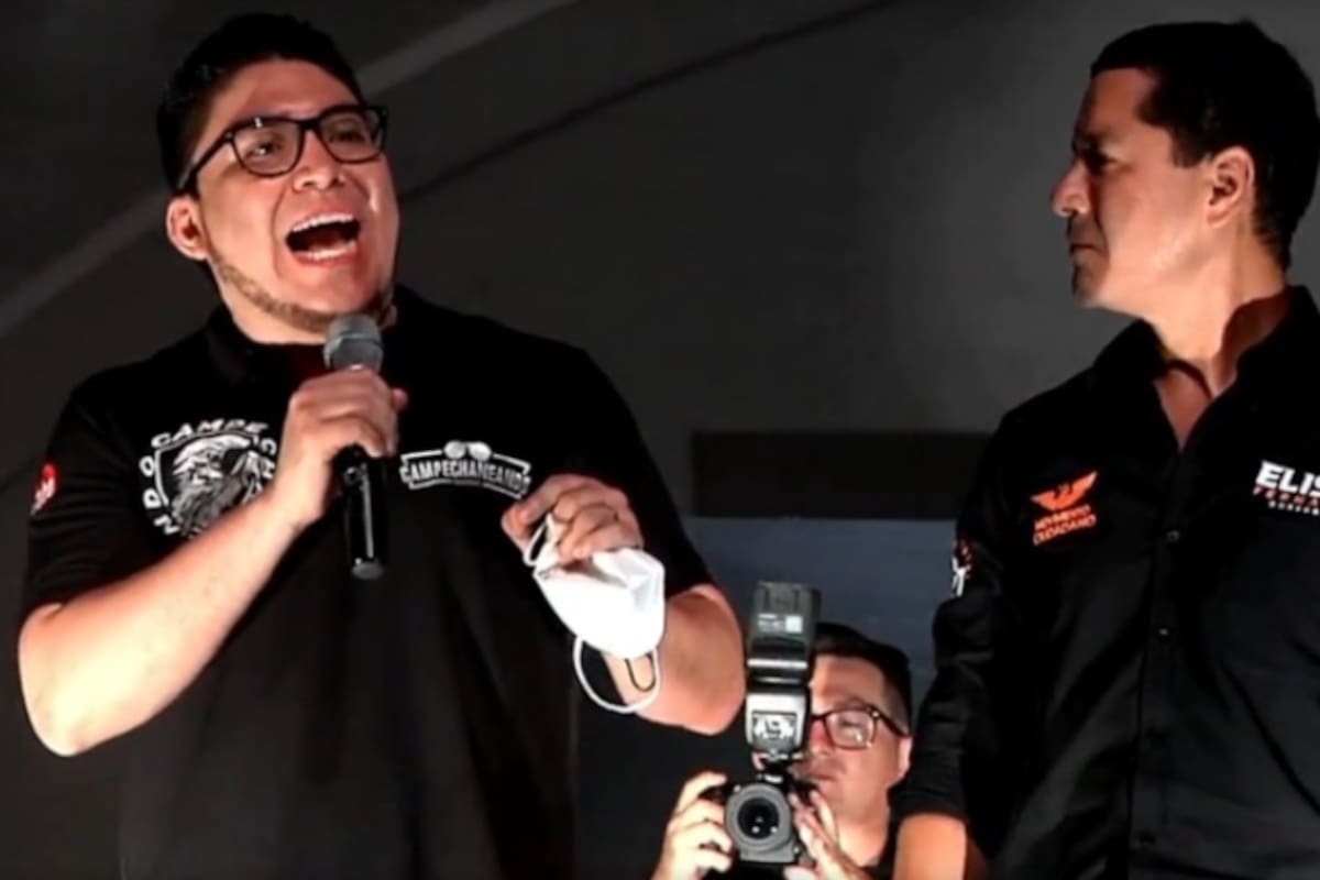 Captan a Campechaneando con candidato de Movimiento Ciudadano y redes explotan