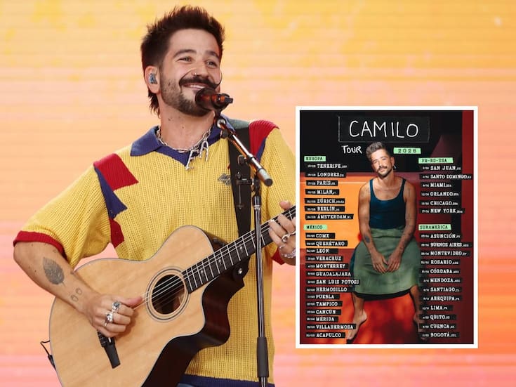 Camilo confirma concierto en Hermosillo como parte de su gira mundial por 15 países y casi 40 ciudades