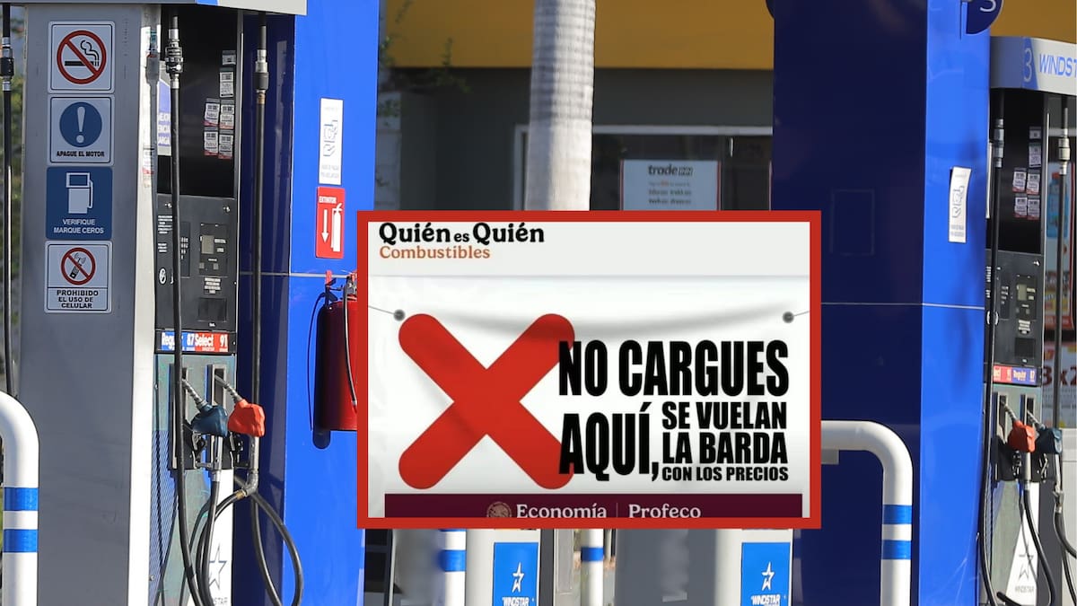 Profeco retomará lonas contra gasolineras para exhibir cuando “se vuelen la barda” con los precios del combustible